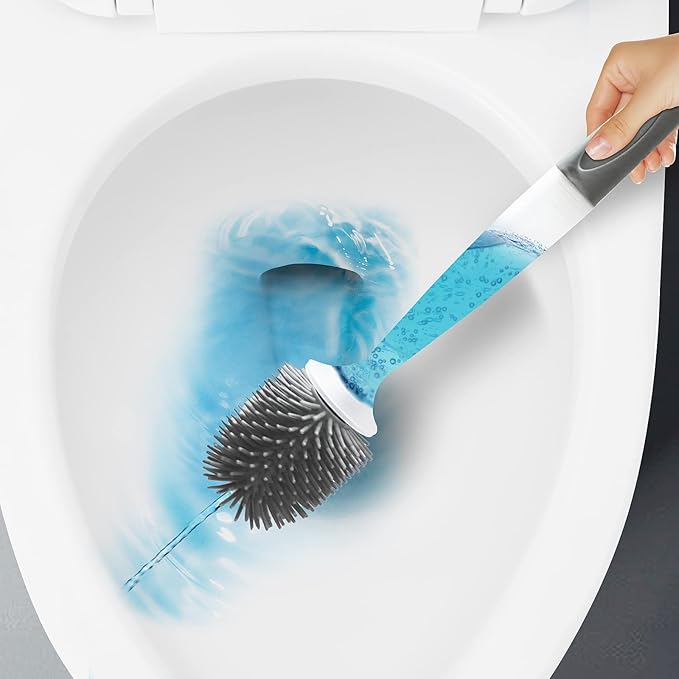 Cleanova™ El Cepillo de Inodoro que Limpia Mejor, No Guarda Olores y No Da Asco