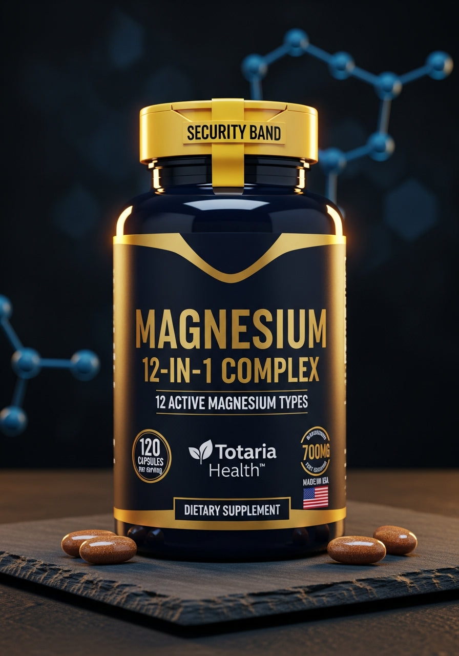 Magnesio 12 en 1 Complex - 700mg | 120 Capsulas