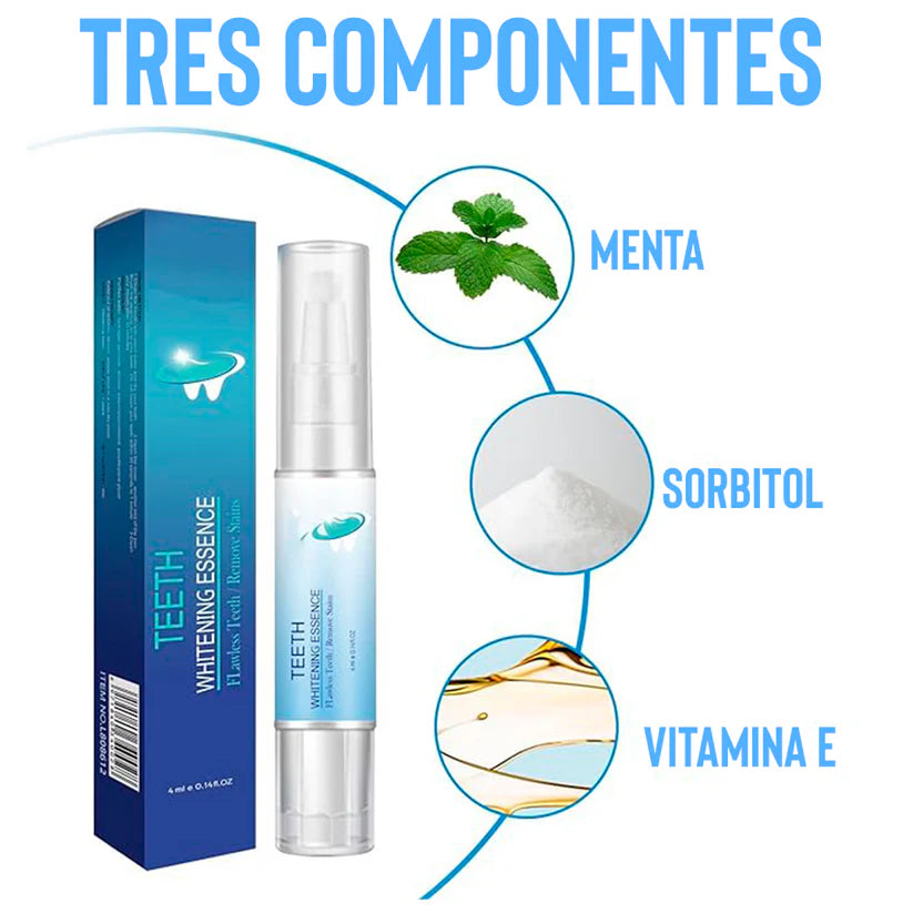SmileBright™ Esencia blanqueadora dental-Sonríe con confianza sin gastar en tratamientos costosos.