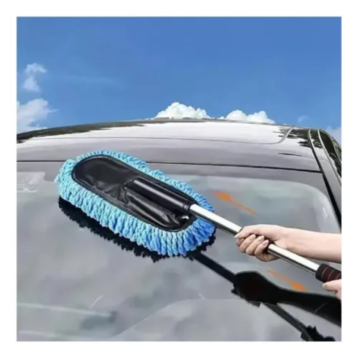 AutoBrillo™ – Pería Extensible de Microfibra Ultra-Suave