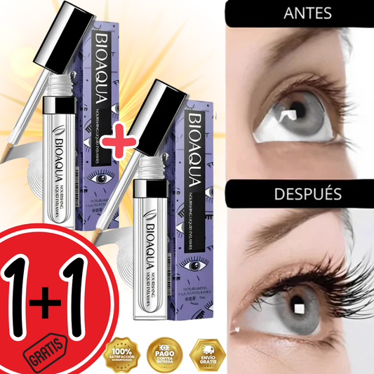 Bioaqua Lash Serum 2X1 - Más longitud y volumen visible en semanas