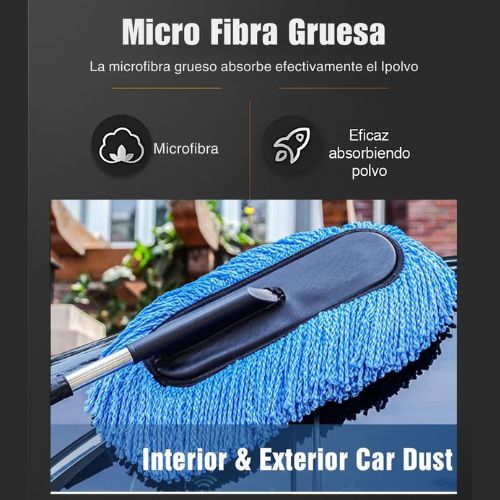 AutoBrillo™ – Pería Extensible de Microfibra Ultra-Suave
