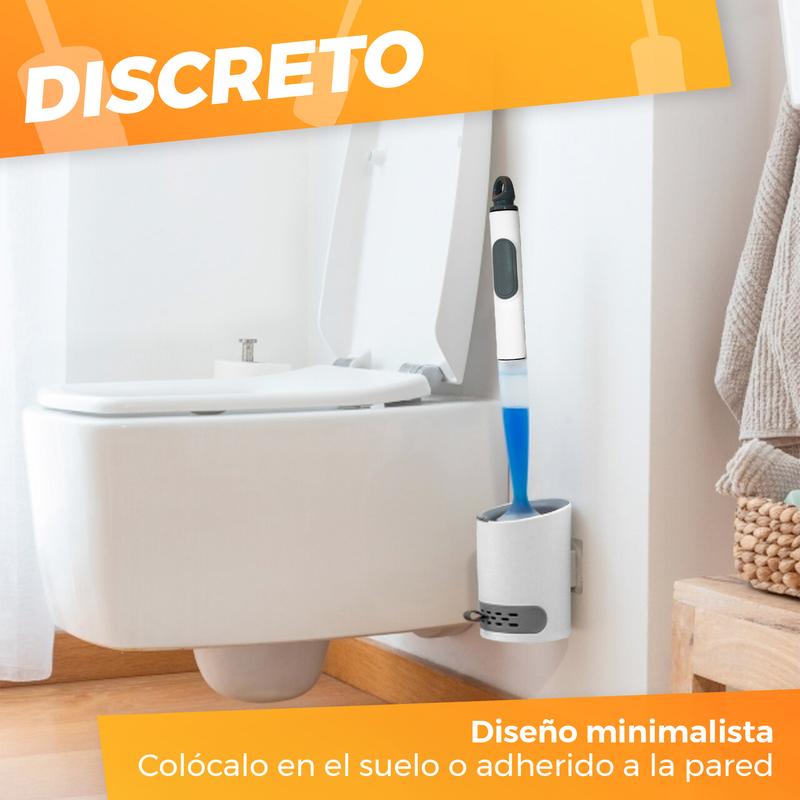 Cleanova™ El Cepillo de Inodoro que Limpia Mejor, No Guarda Olores y No Da Asco