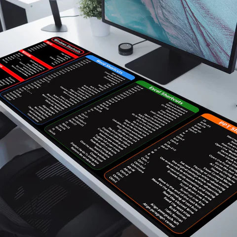 ProDesk™ — La alfombrilla con atajos que multiplican tu productividad.