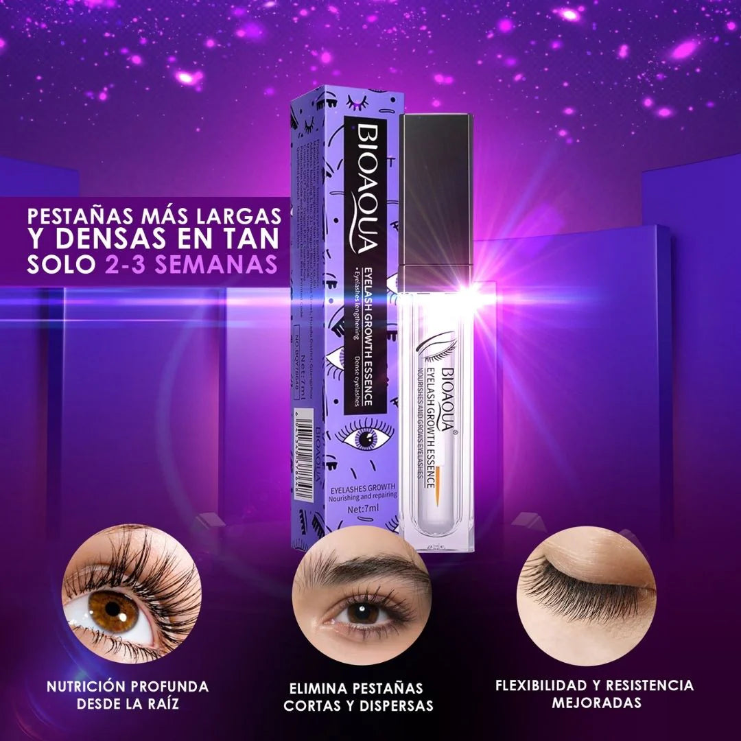 Bioaqua Lash Serum 2X1 - Más longitud y volumen visible en semanas
