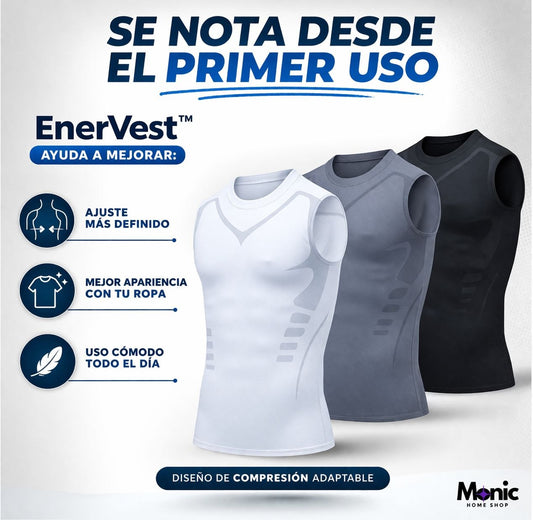 EnerVest™ Más energía, mejor postura y apariencia firme sin esfuerzo extra.