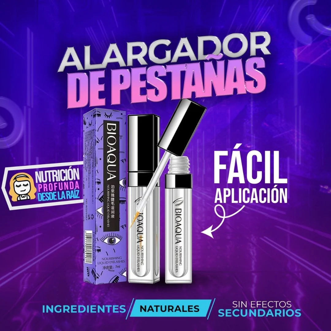 Bioaqua Lash Serum 2X1 - Más longitud y volumen visible en semanas