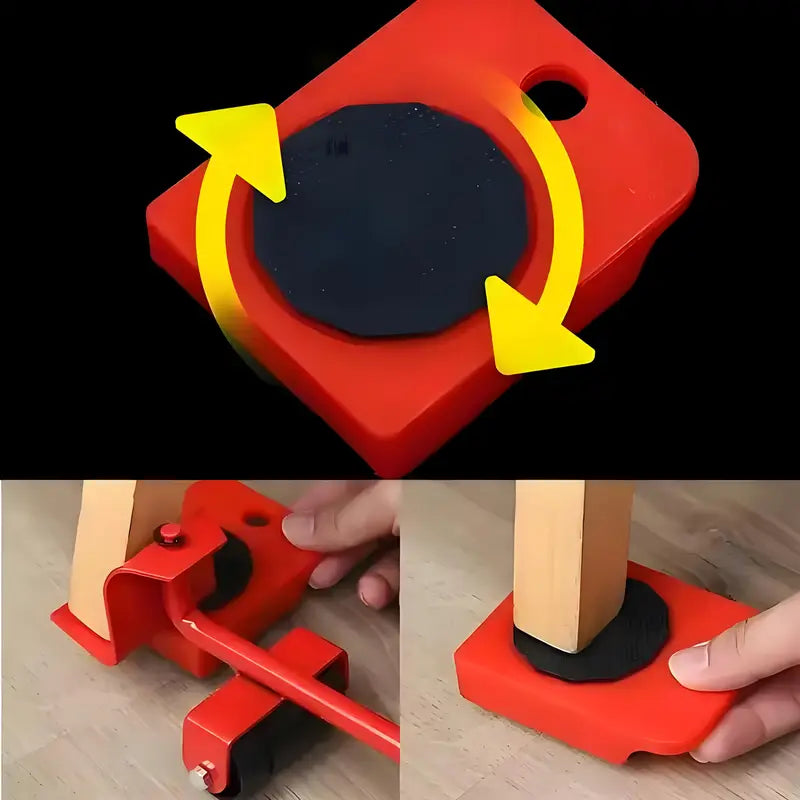 ¡Mueve tus muebles pesados sin esfuerzo con el Kit Elevador de Muebles!