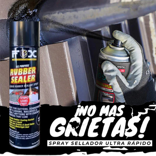 SELLADOR DE GRIETAS EN SPRAY - RUBBER SEALER