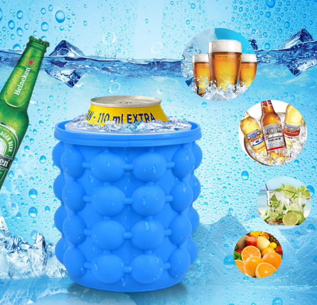 CubiCool™ Molde de silicona para hacer cubitos de hielo
