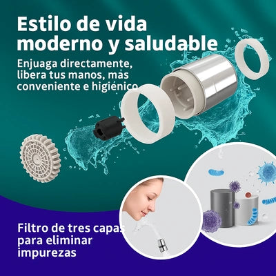 Combo x2 Extensores de Grifo Smart Flow™ – Limpieza total sin salpicones