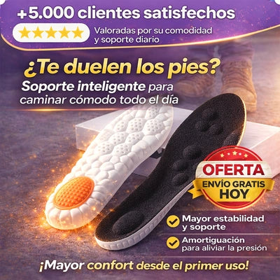 ¿Te duelen los pies al caminar? Descubre la comodidad que transforma cada paso
