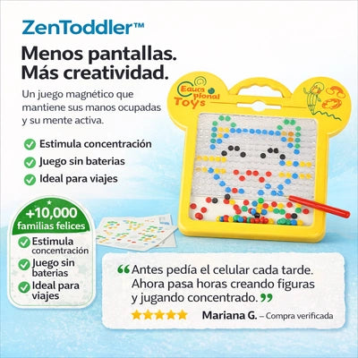 ZenToddler™ – Paz para ti, desarrollo real para él. Adiós a las tablets.