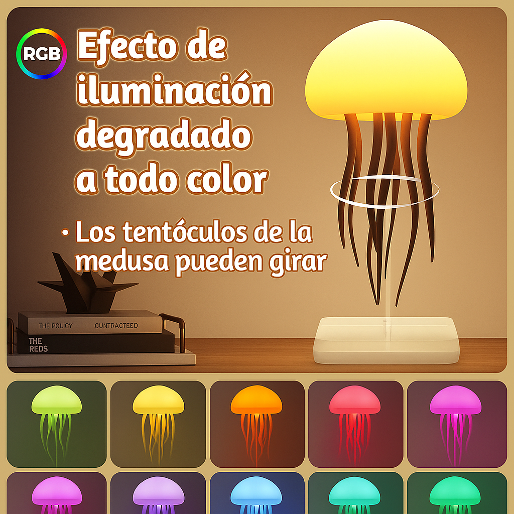 ¡Ilumina tu espacio con estilo! Lámpara Medusa LED Medulux™: elegancia moderna y ahorro energético