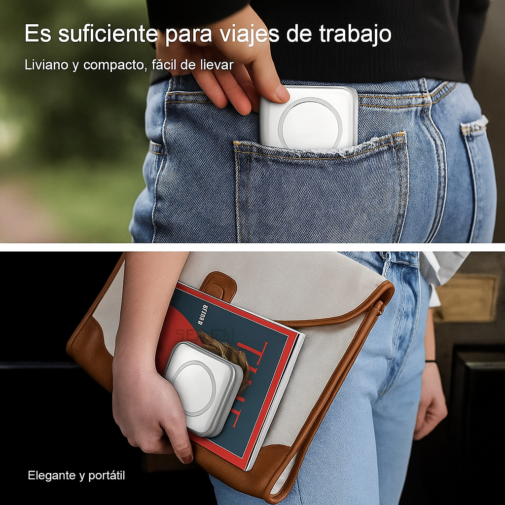 MagFlex™: Base cargador 3-en-1 para tu celular, reloj y audífonos, todo en un solo lugar