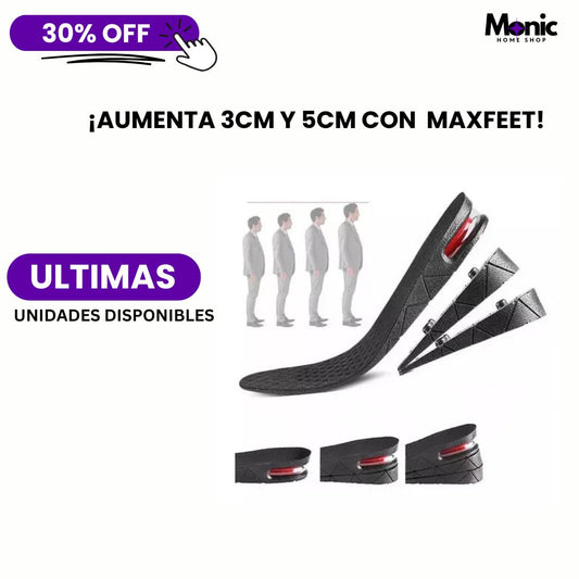 PLANTILLAS DE ALTURA 3CM Y 5CM MAXFEET®