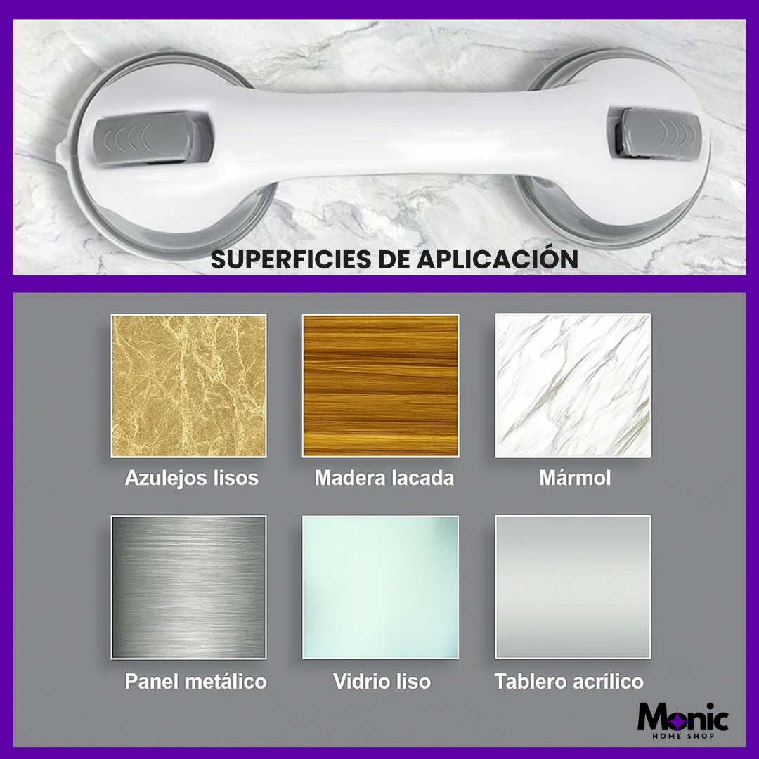 SafeGrip™ – Soporte para baño, Agarre seguro y confiable. Hoy 2x1