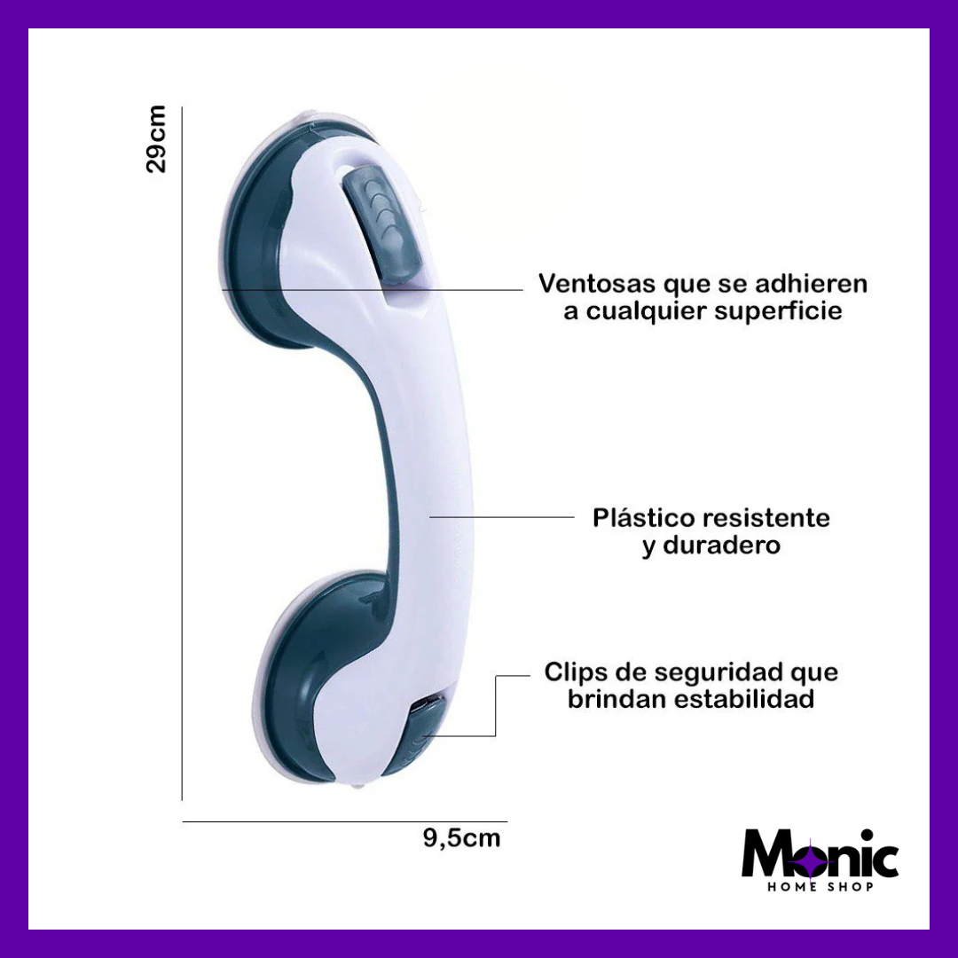 SafeGrip™ – Soporte para baño, Agarre seguro y confiable. Hoy 2x1