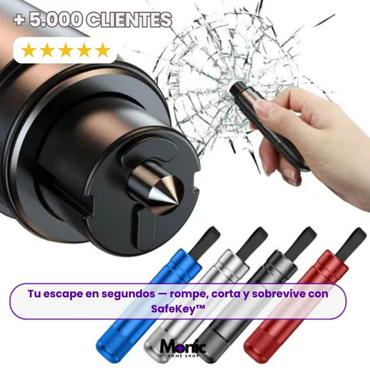 Safekey™: La herramienta de seguridad 5‑en‑1 que puede salvarte la vida