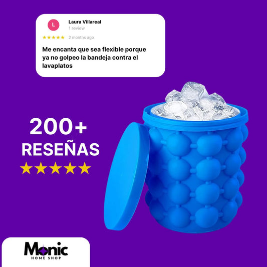 CubiCool™ Molde de silicona para hacer cubitos de hielo