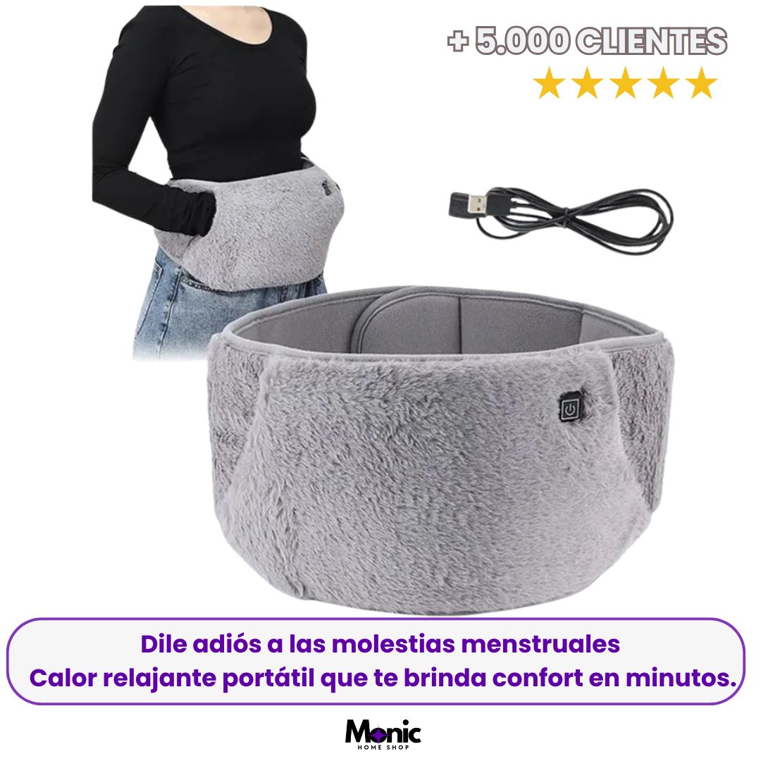 Thermifem™ Almohadilla térmica portátil-calor relajante para aliviar las molestias menstruales.