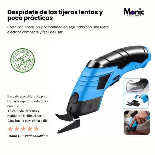 ComfortCut™ Tijeras Eléctricas Recargables: corta fácil, rápido y sin forzar la mano