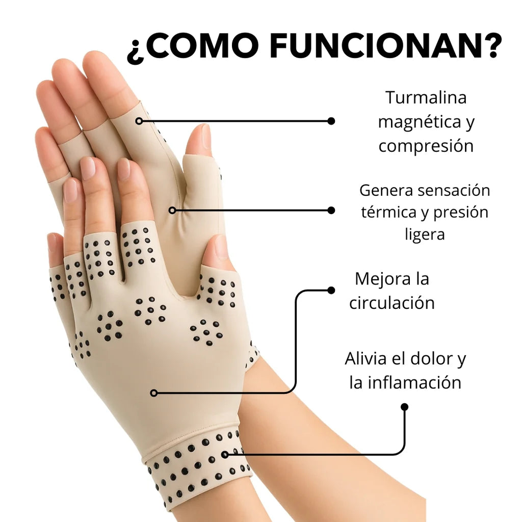 Guantes Magneticos para Artritis - Par de Guantes