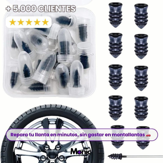 Kit vulcanización rápida FIXARO™ X20 – solución inmediata, sin cambiar rueda