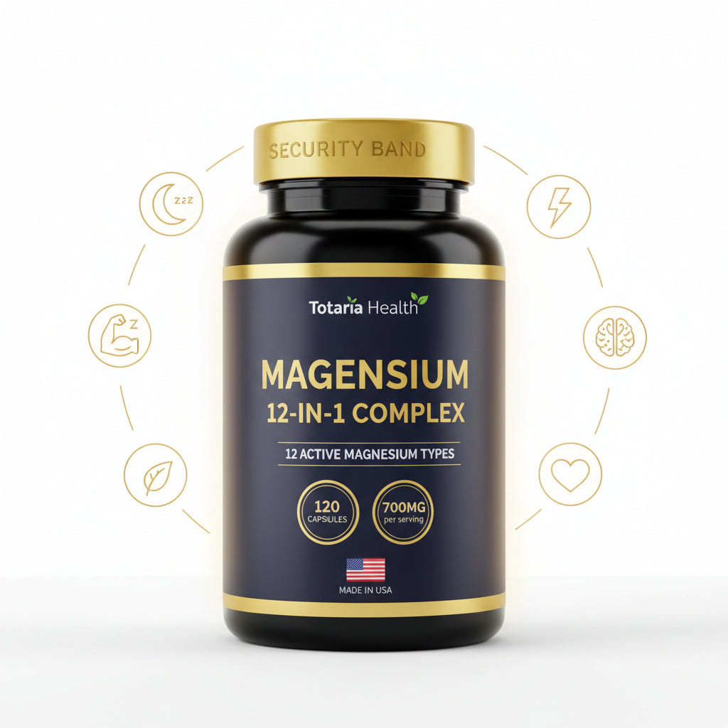 Magnesio 12 en 1 Complex - 700mg | 120 Capsulas