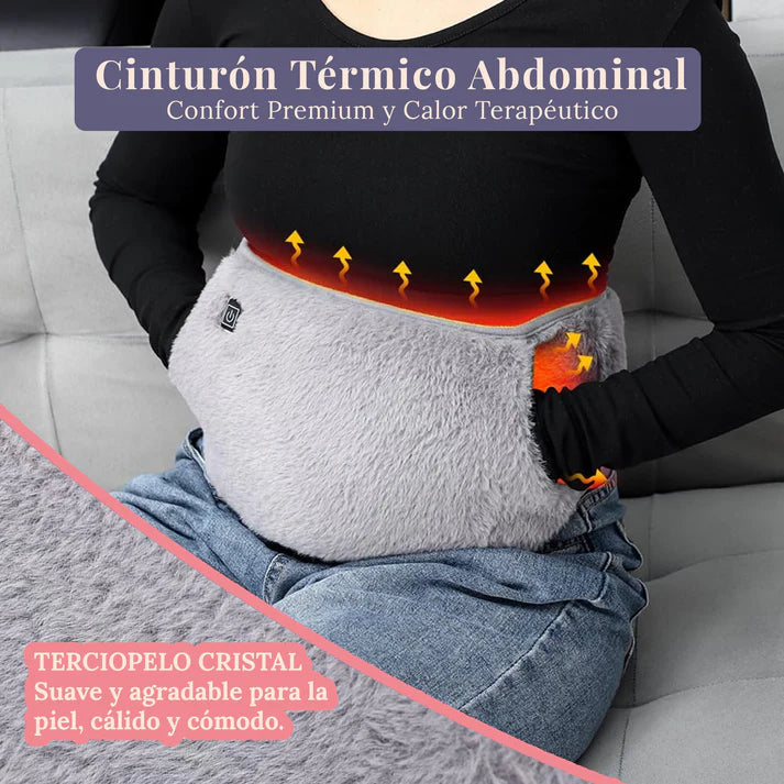 Thermifem™ Almohadilla térmica portátil-calor relajante para aliviar las molestias menstruales.
