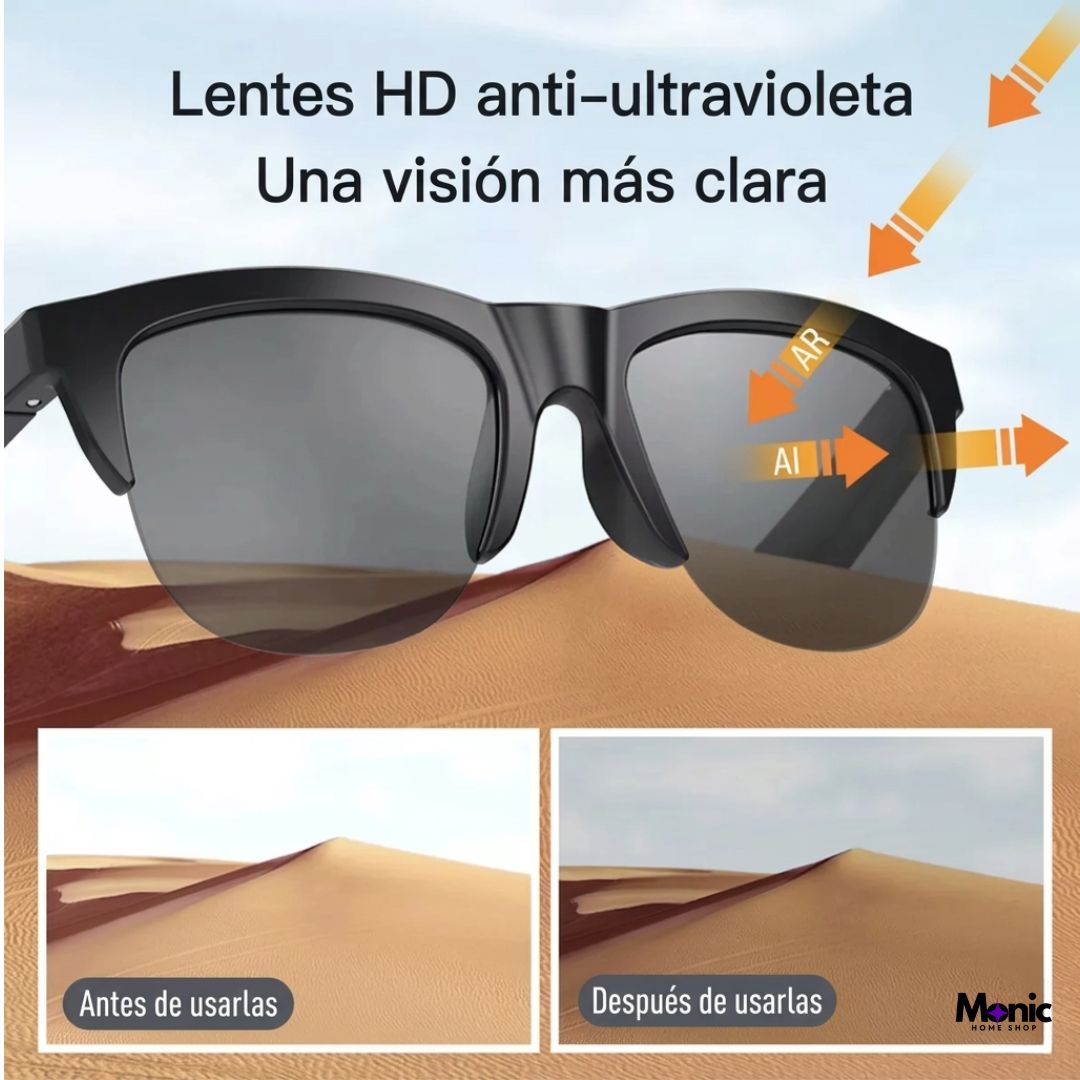 SpeakFree™  Gafas inteligentes-Habla, escucha y entiende sin límites ni cables.