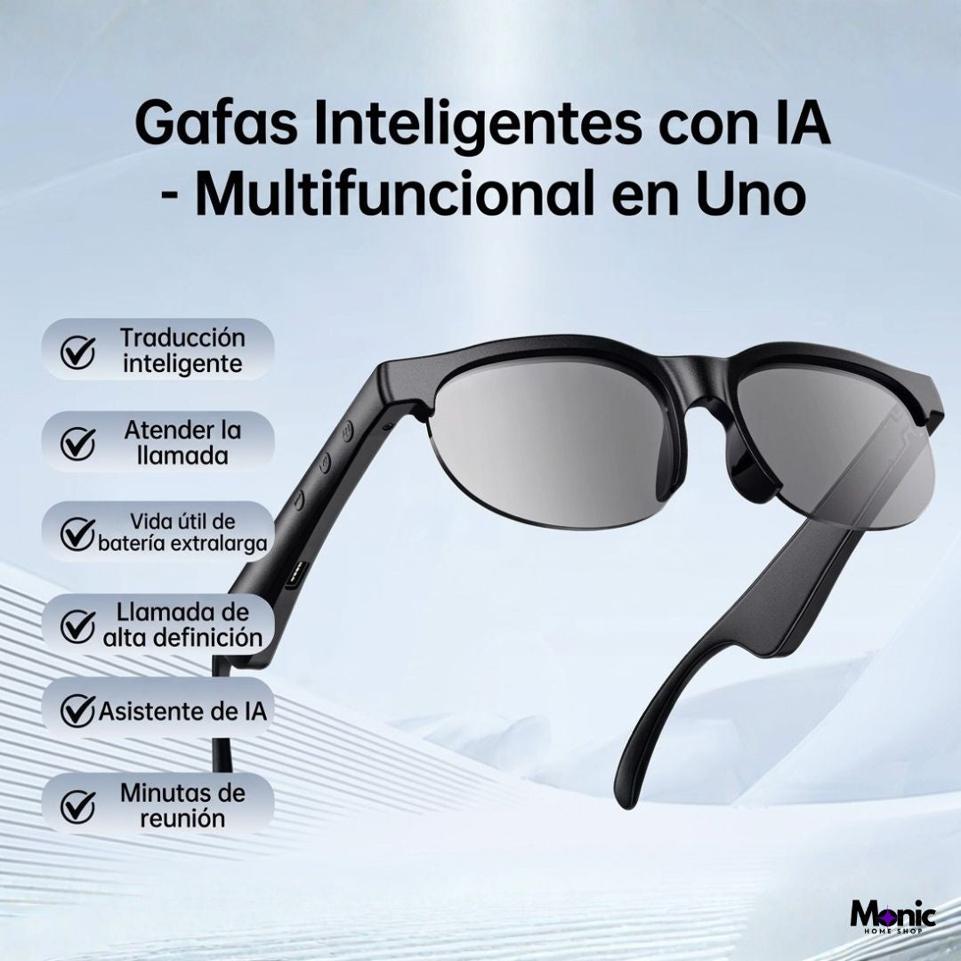 SpeakFree™  Gafas inteligentes-Habla, escucha y entiende sin límites ni cables.