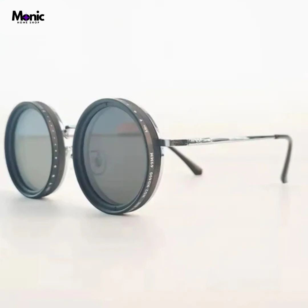 Gafas graduables SolAdapt™ Controla la intensidad del sol en segundos, estés donde estés.