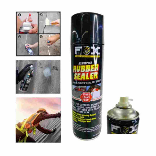 SELLADOR DE GRIETAS EN SPRAY - RUBBER SEALER