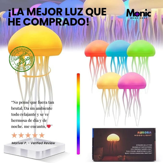 ¡Ilumina tu espacio con estilo! Lámpara Medusa LED Medulux™: elegancia moderna y ahorro energético