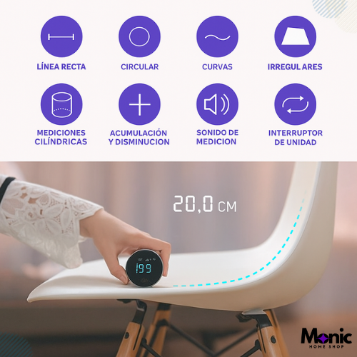 ¡Mide con Precisión y Facilidad con la nueva Cinta métrica Digital Recargable!